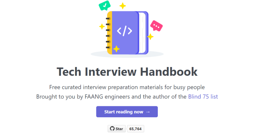 Tech Interview Handbook