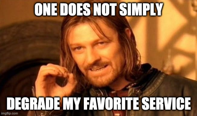 One does not simply