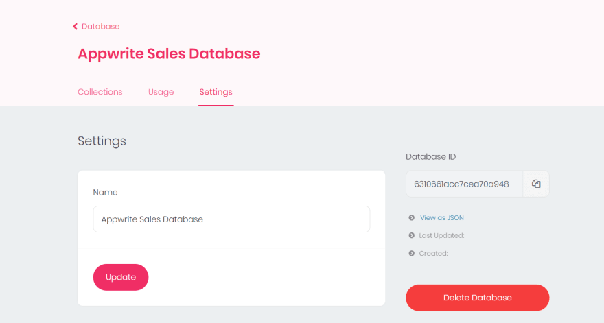 Database ID