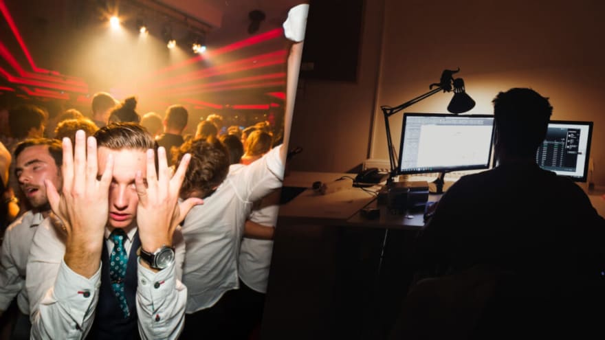 late night party and study effects on sleep