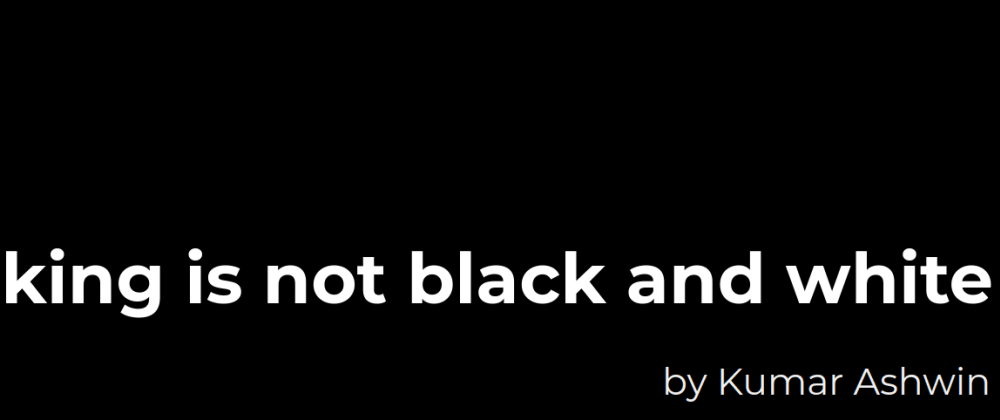 Cover image for Hacking is not black and white!