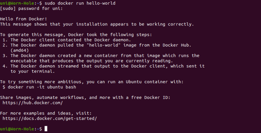 ubuntu install docker and kubernetes