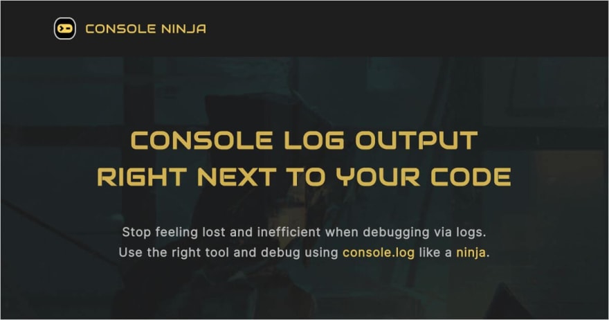 Console Ninja