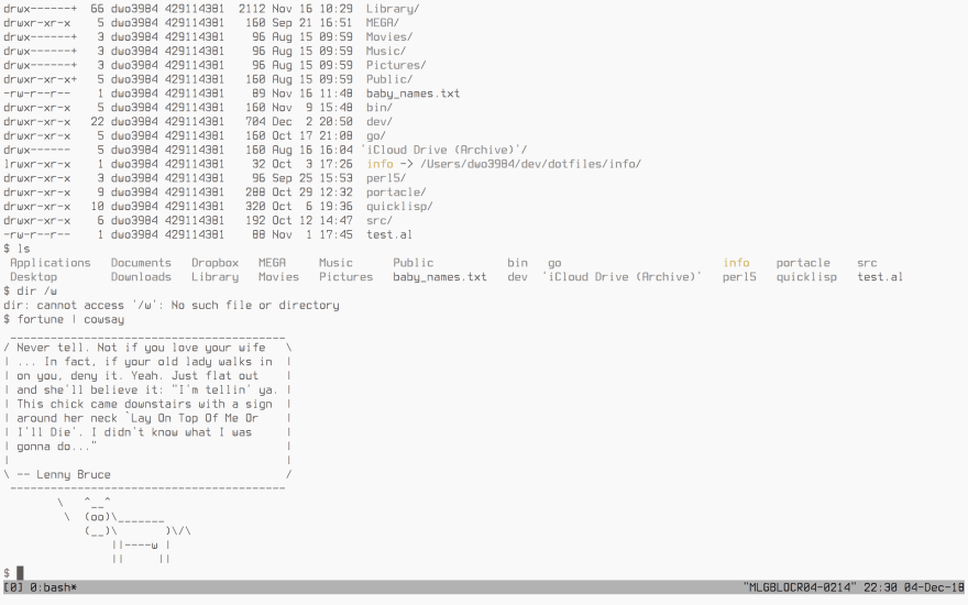my terminal