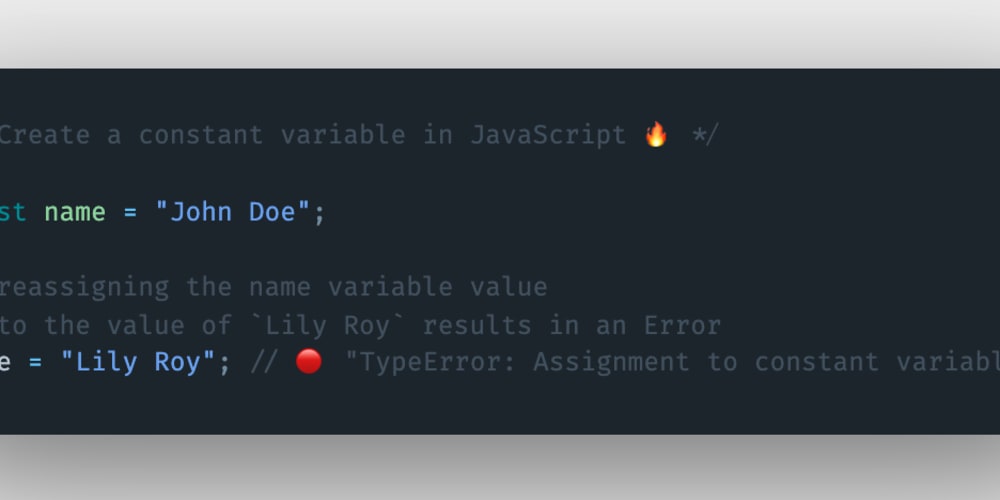 assignment to constant variable. at htmldivelement. anonymous