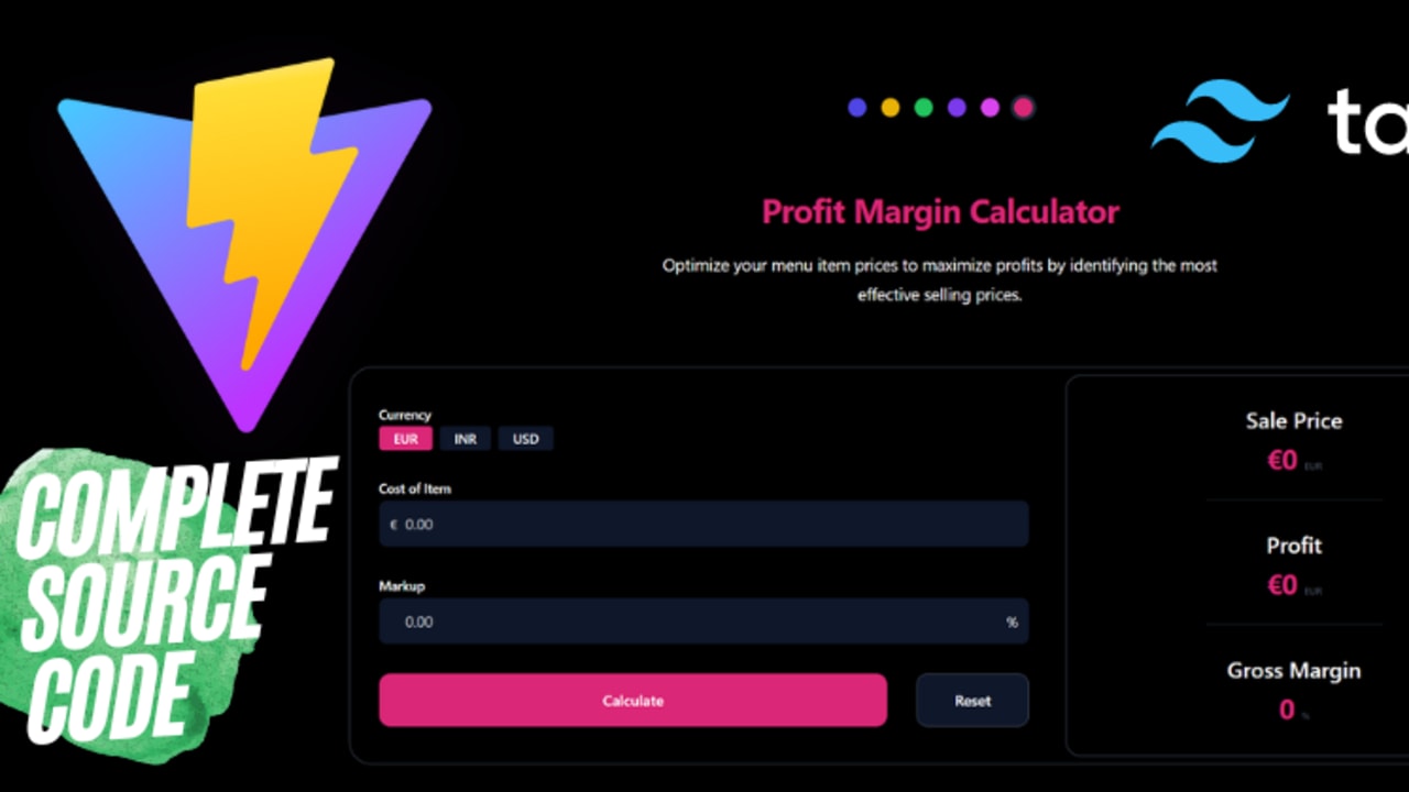 Build a CPM Calculator App with Next.js 13, TypeScript & Tailwind CSS - DEV  Community