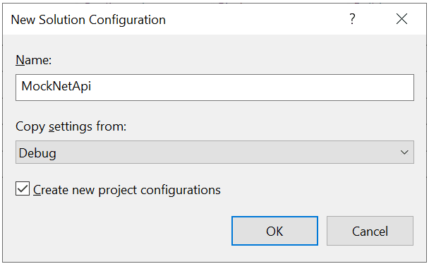 new configurations