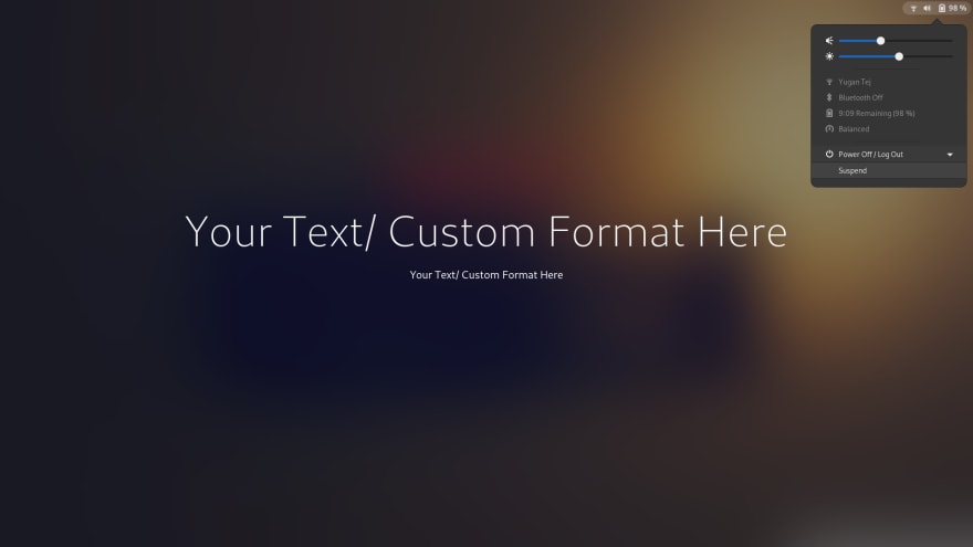 Customize Clock on Lock Screen