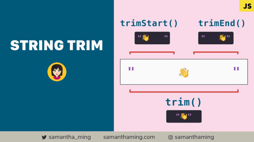 How Trim String in JavaScript - DEV