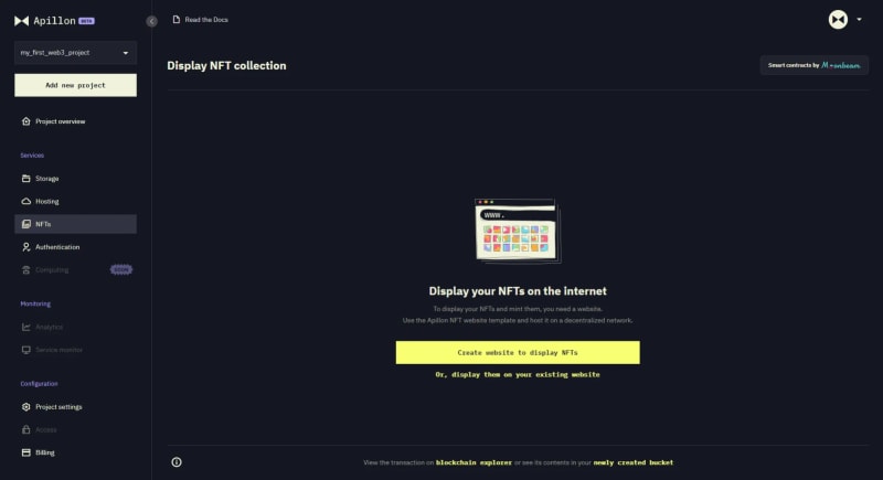 apillon-nft-service-display-on-internet