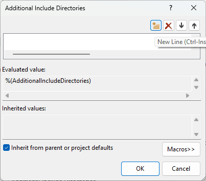 Include directories