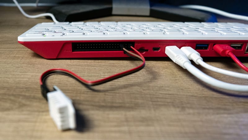 Raspberry Pi 400 with GPIO Header