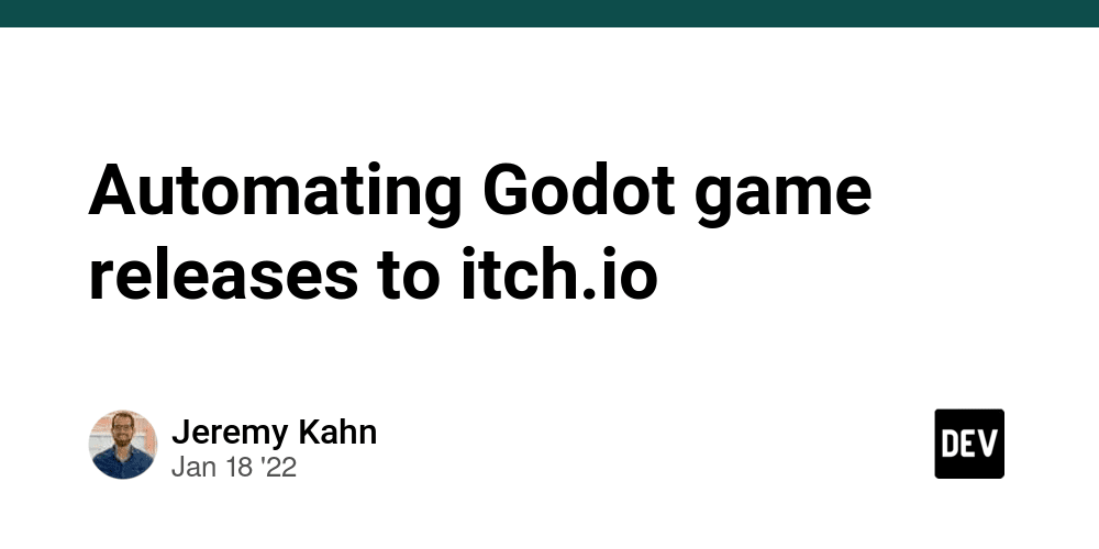 Automating Godot game releases to itch.io - DEV Community