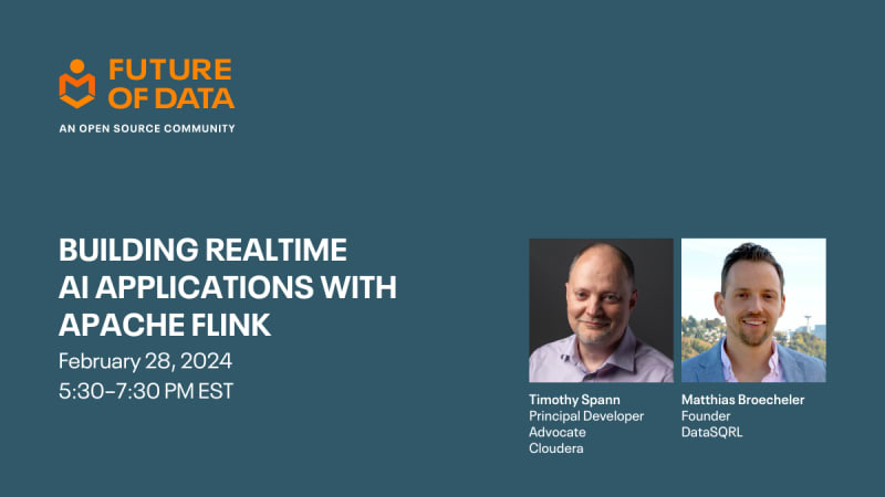 Building Realtime AI Applications with Apache Flink
