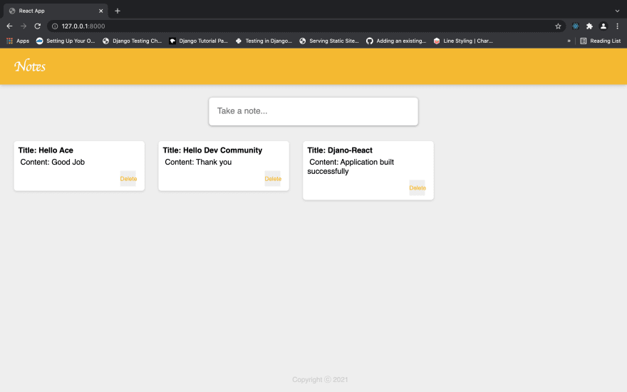 Styled Application