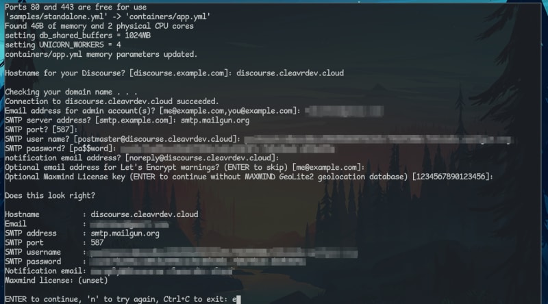 email setup