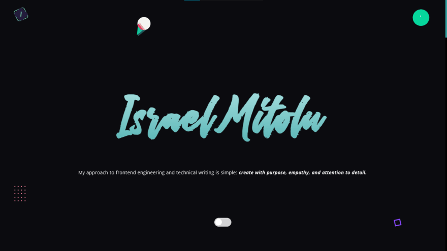 Portfolio of Israel Mitolu
