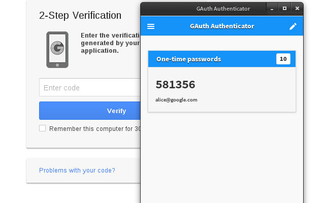Google authentication