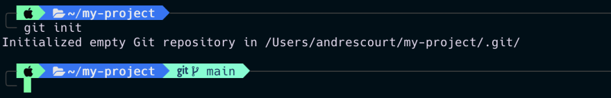 git init