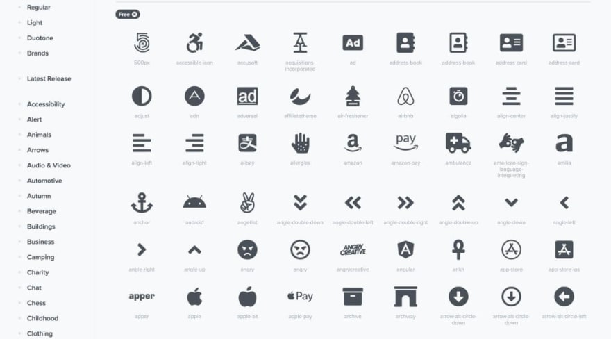 Font Awesome Icons