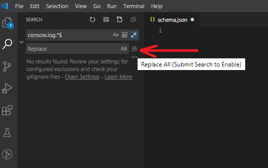 Click on **Replace All**