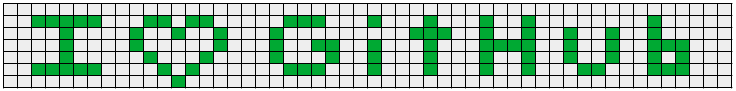 pixel GitHub love