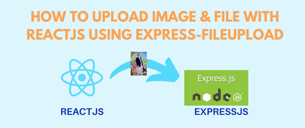 React+Express Tutorial - How to Uploads Image & File Using ReactJs and  experss-fileupload - DEV Community