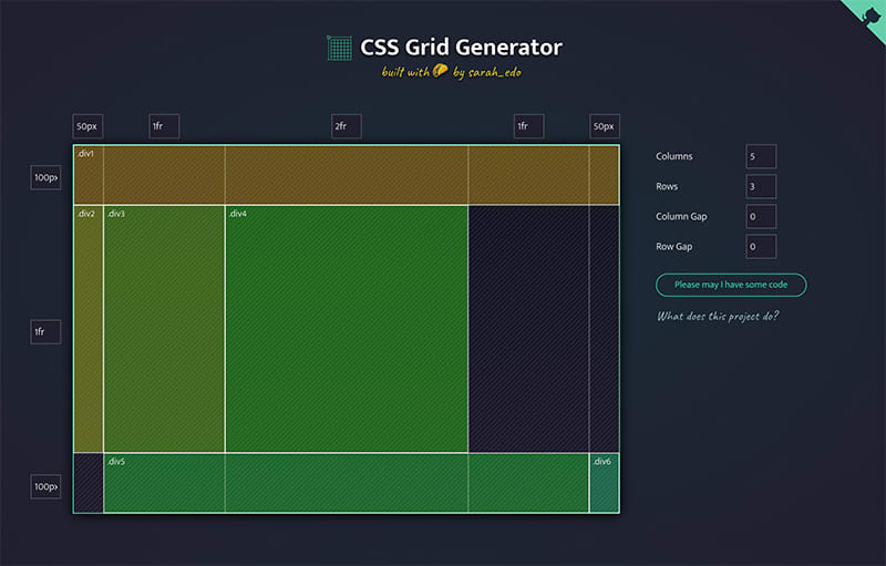 CSS Grid Generator