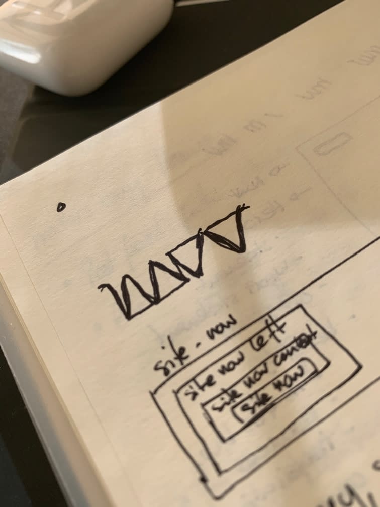First draft of Maker's Way isotype
