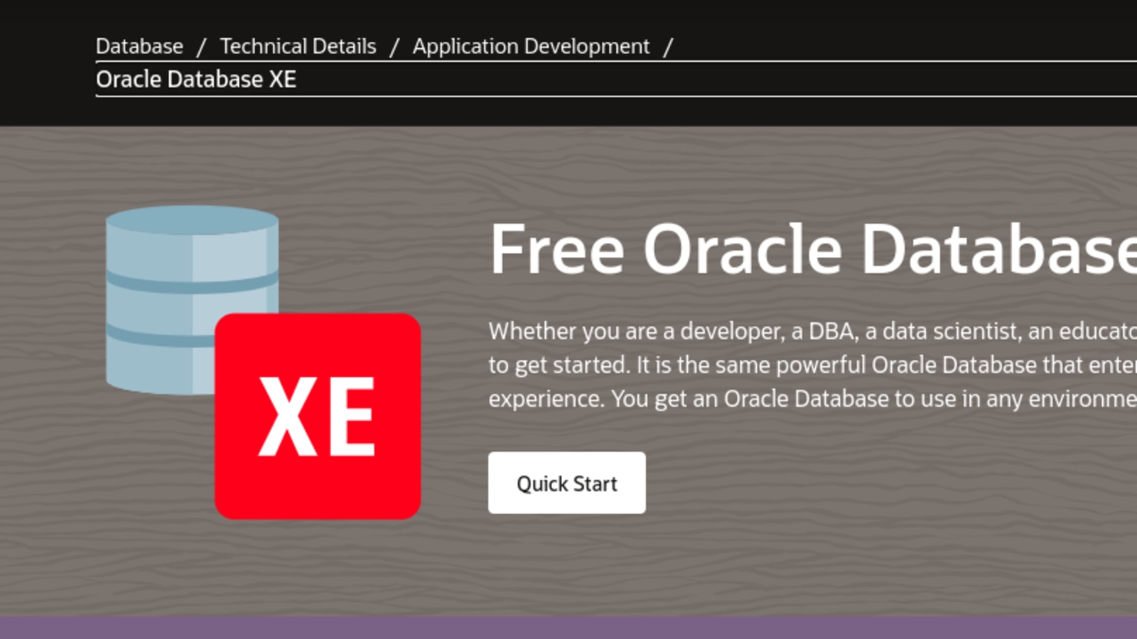 oracle database image