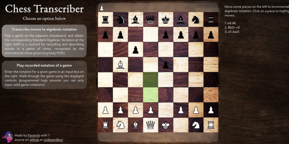 chess-board - Codesandbox