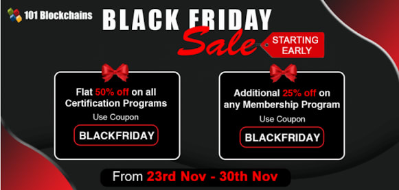 101 Blockchains Black Friday Sale and Cyber Monday deal
