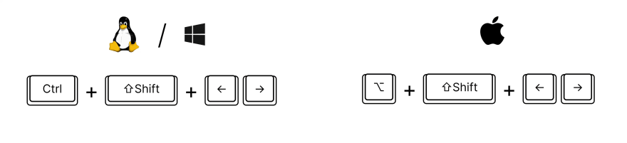 Select Word Shortcut