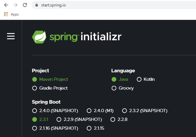 Spring boot hello world example using maven best sale
