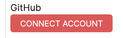 Connect Github account