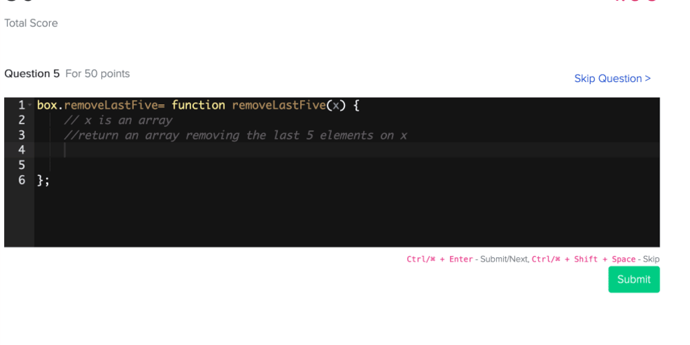 Test your JavaScript level with a (fun) speed coding challenge at ...