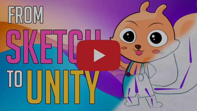 From Sketch to Unity (Draw-Rig-IK-Animate) - Photoshop & Unity Tutorial