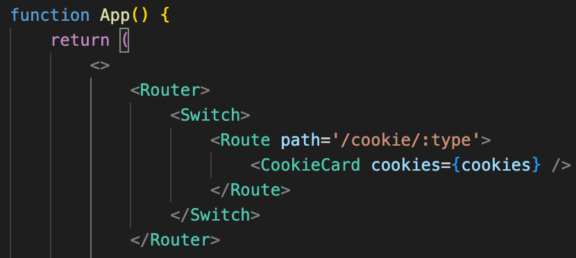 Route for Cookie