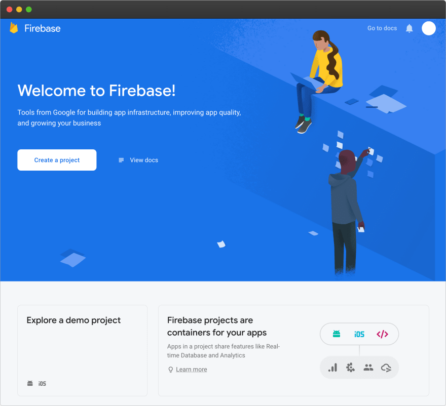 Firebase – empty dashboard