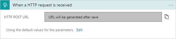 Logic App HTTP Request Trigger