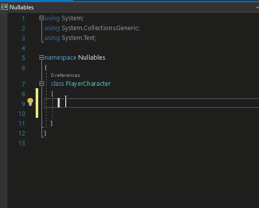 visual studio hotkeys for commenting