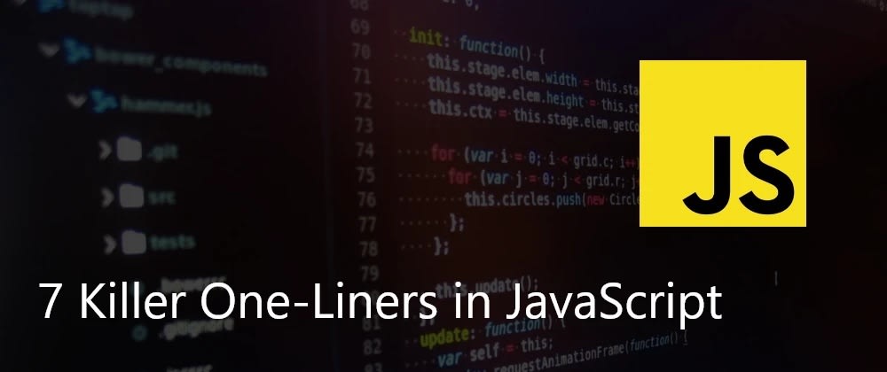Cover Image for 7 More Killer One-Liners in JavaScript
