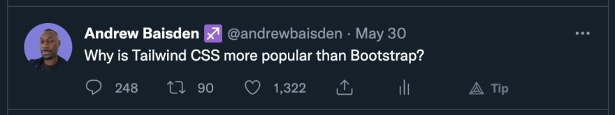 Why is Tailwind CSS more popular than Bootstrap?