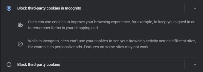 3rd party cookie