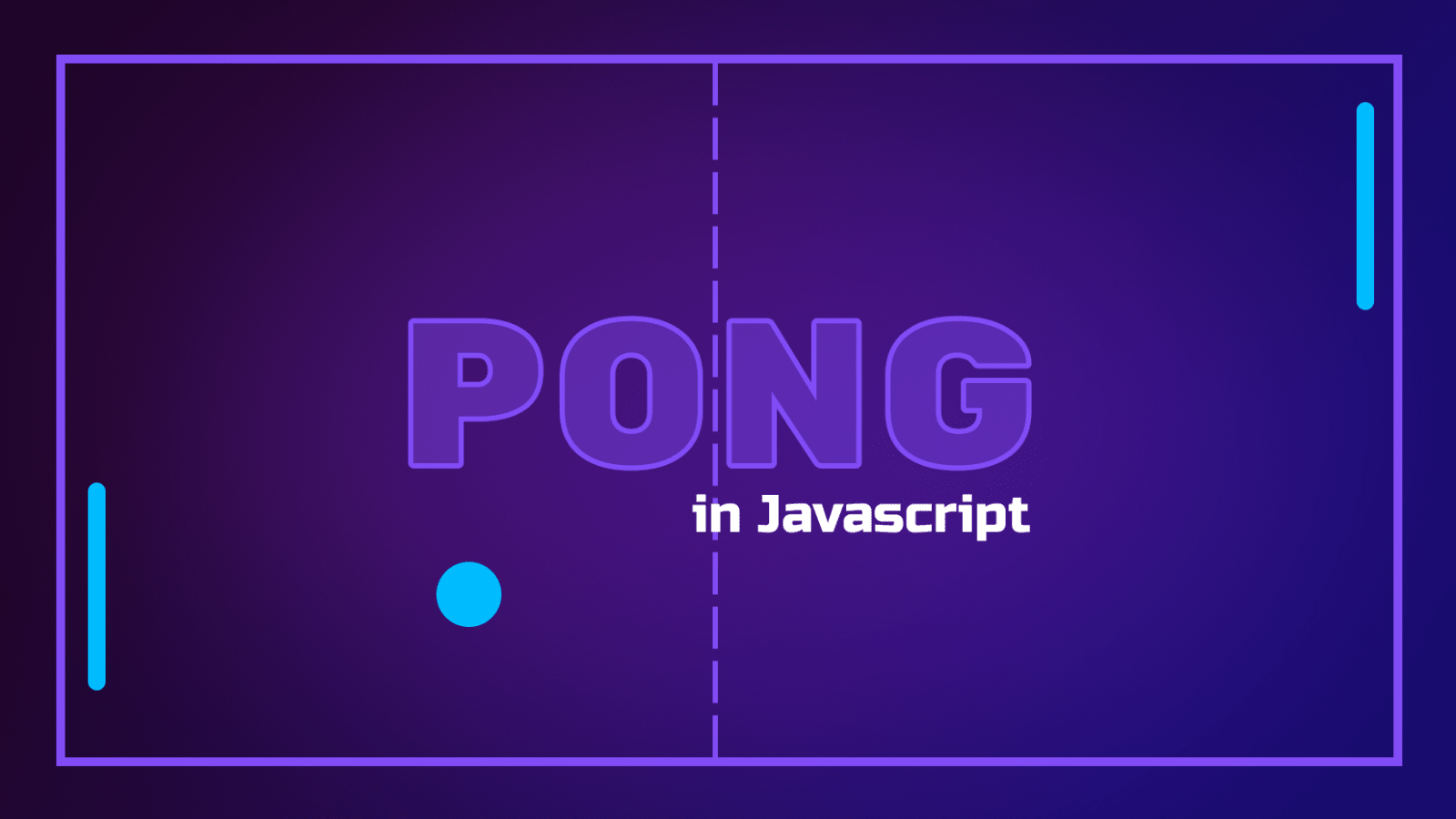 Basic Pong HTML and JavaScript Game · GitHub