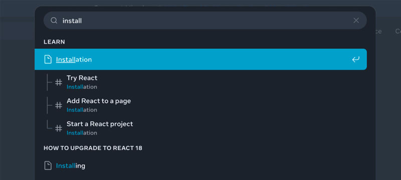 The new React docs