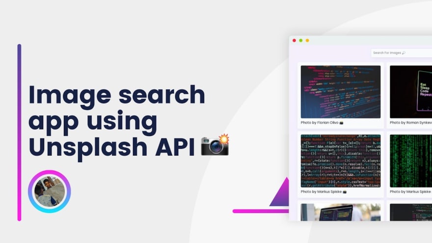 Creating an Image search app with Unsplash
