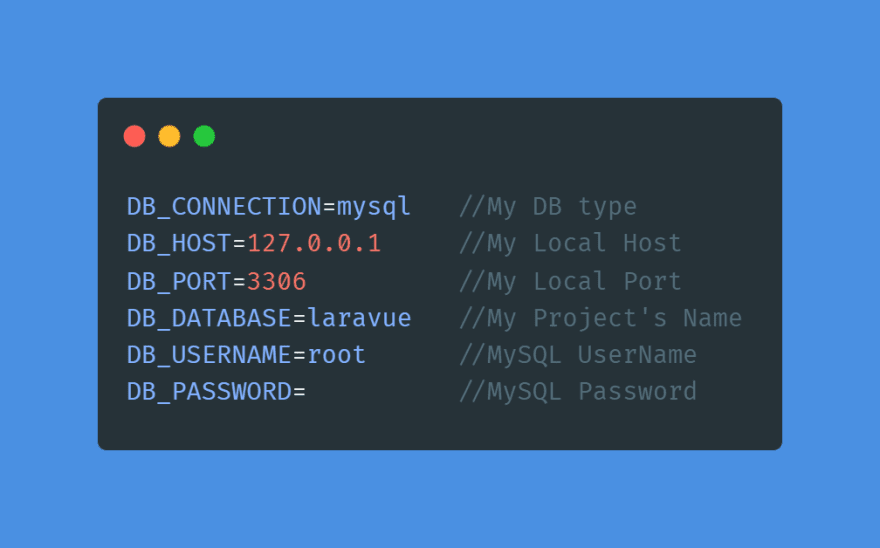 env file screenshot