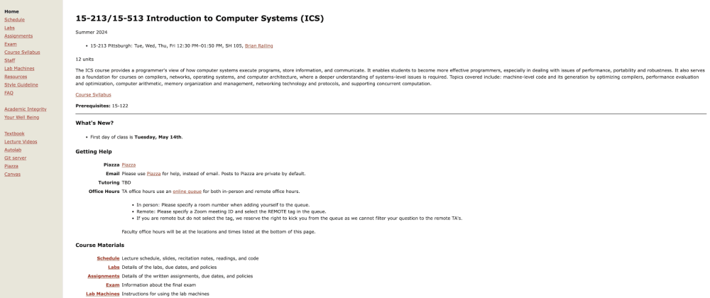 Cover image for Unlock the Secrets of Computer Systems with Carnegie-Mellon's ICS Course! 🖥️