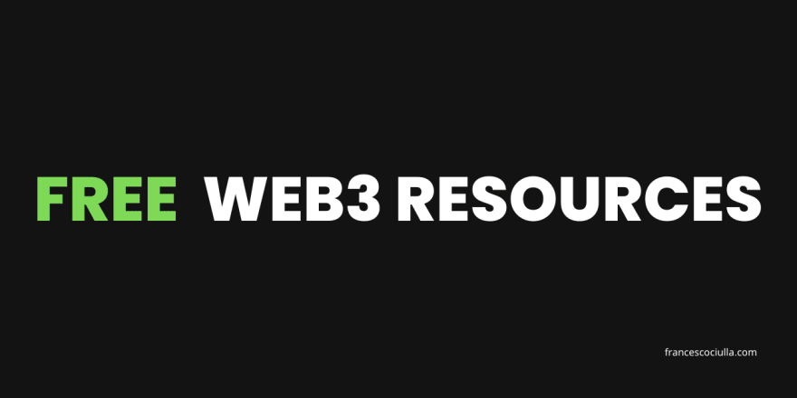 WEB3 FREE RESOURCES